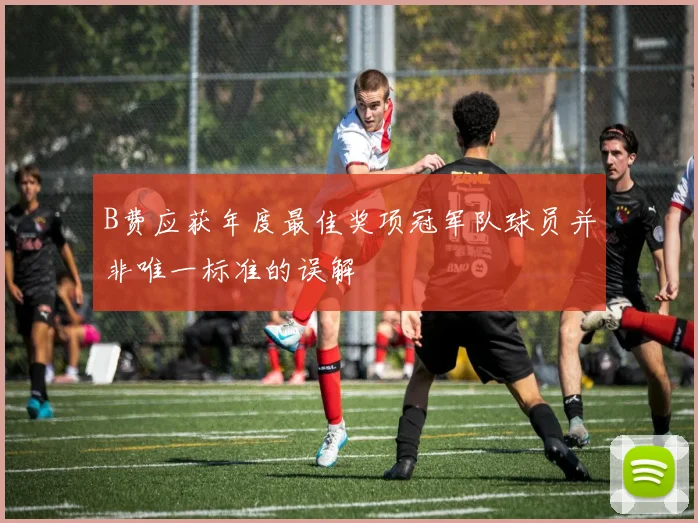 B费应获年度最佳奖项冠军队球员并非唯一标准的误解